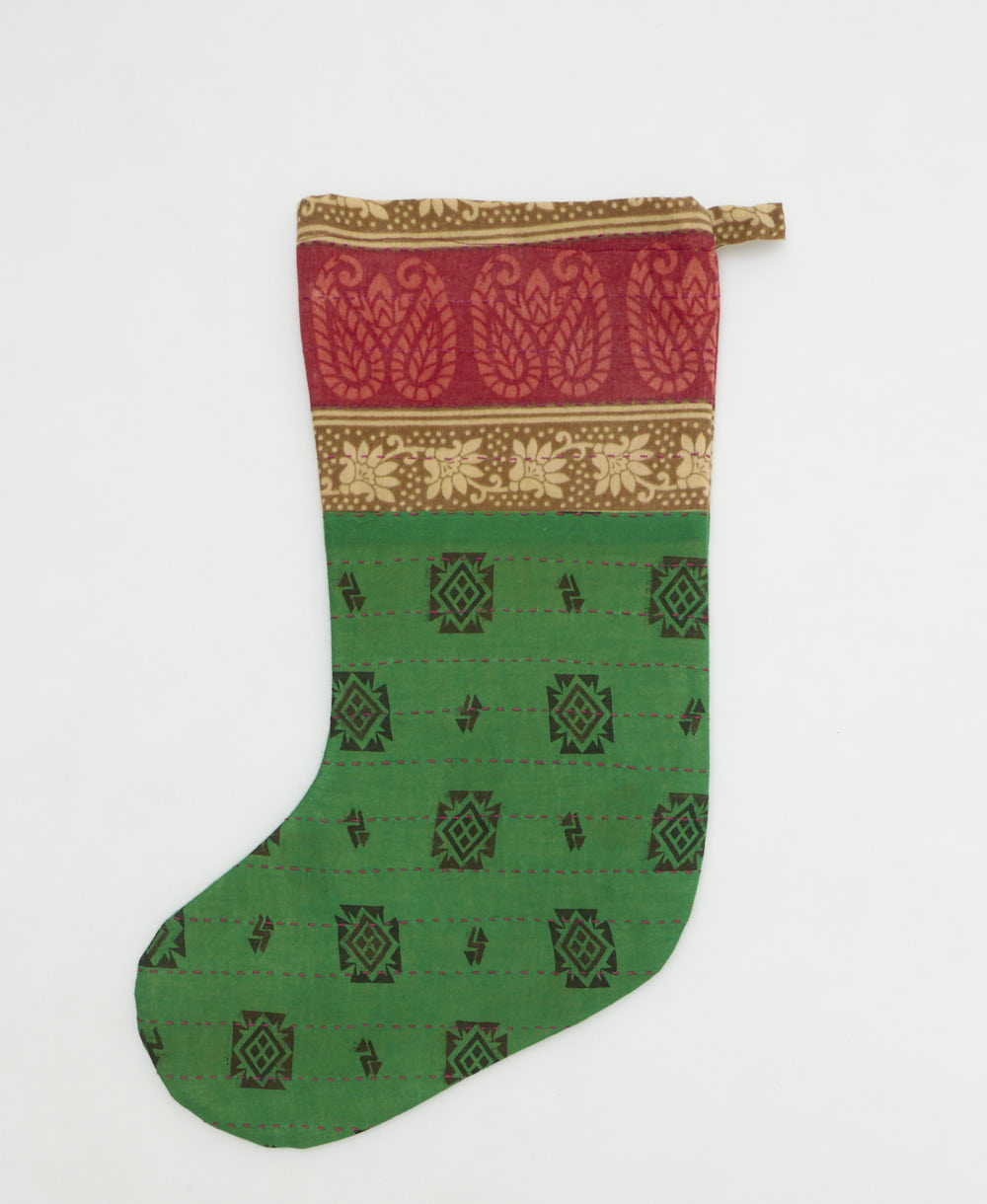 handmade holiday stocking