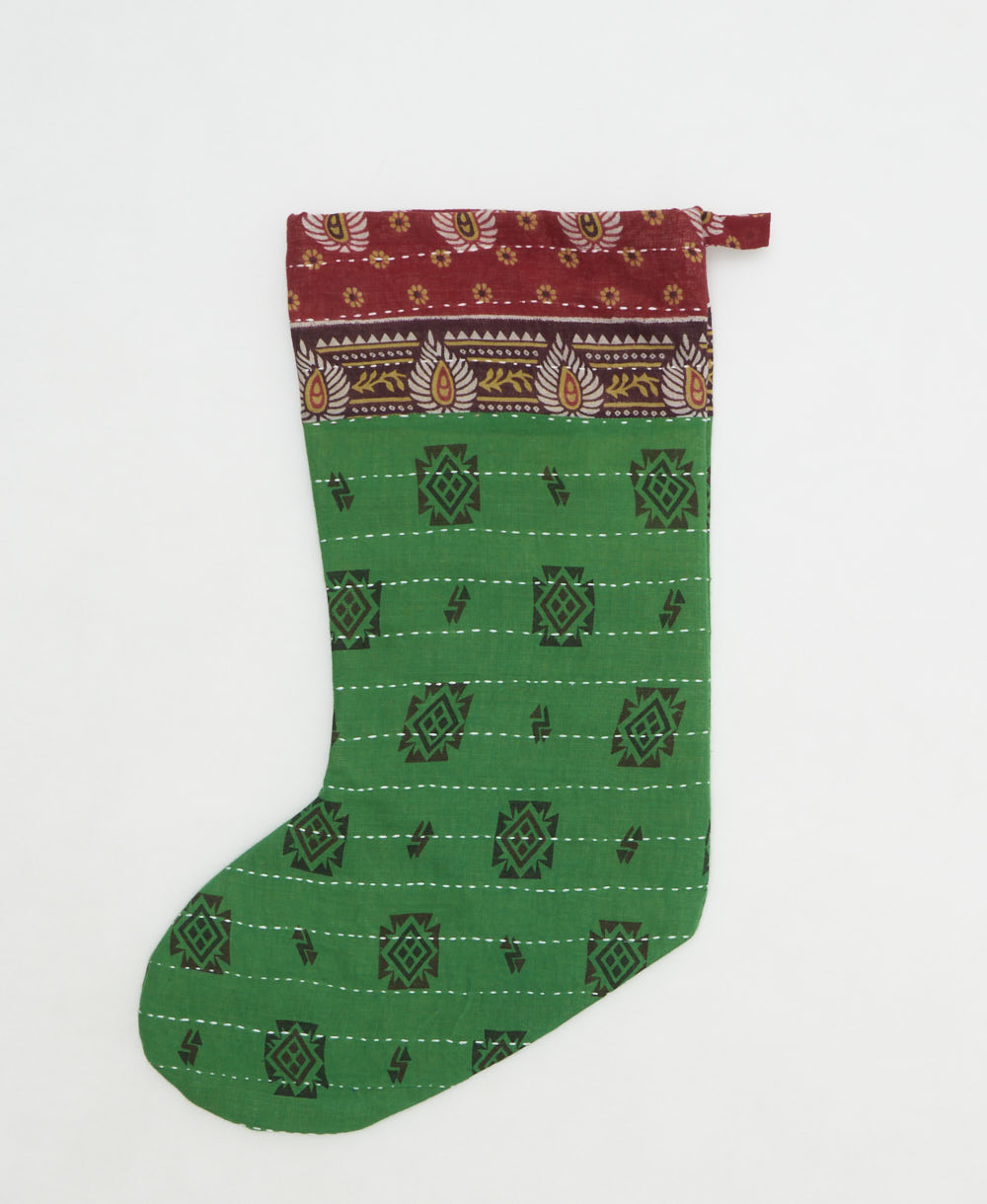 handmade holiday stocking