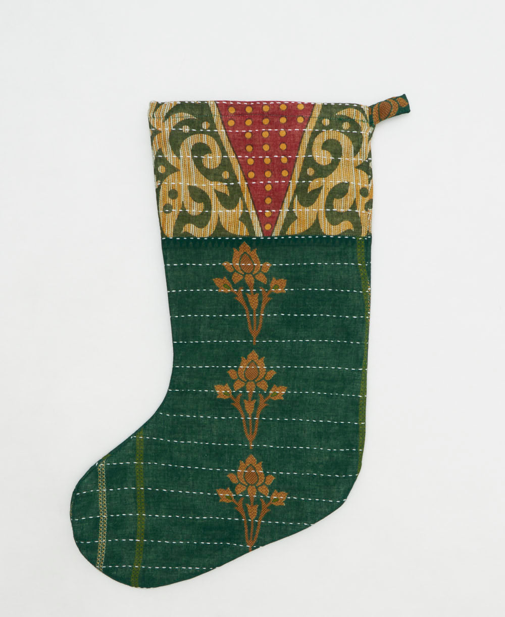 handmade holiday stocking