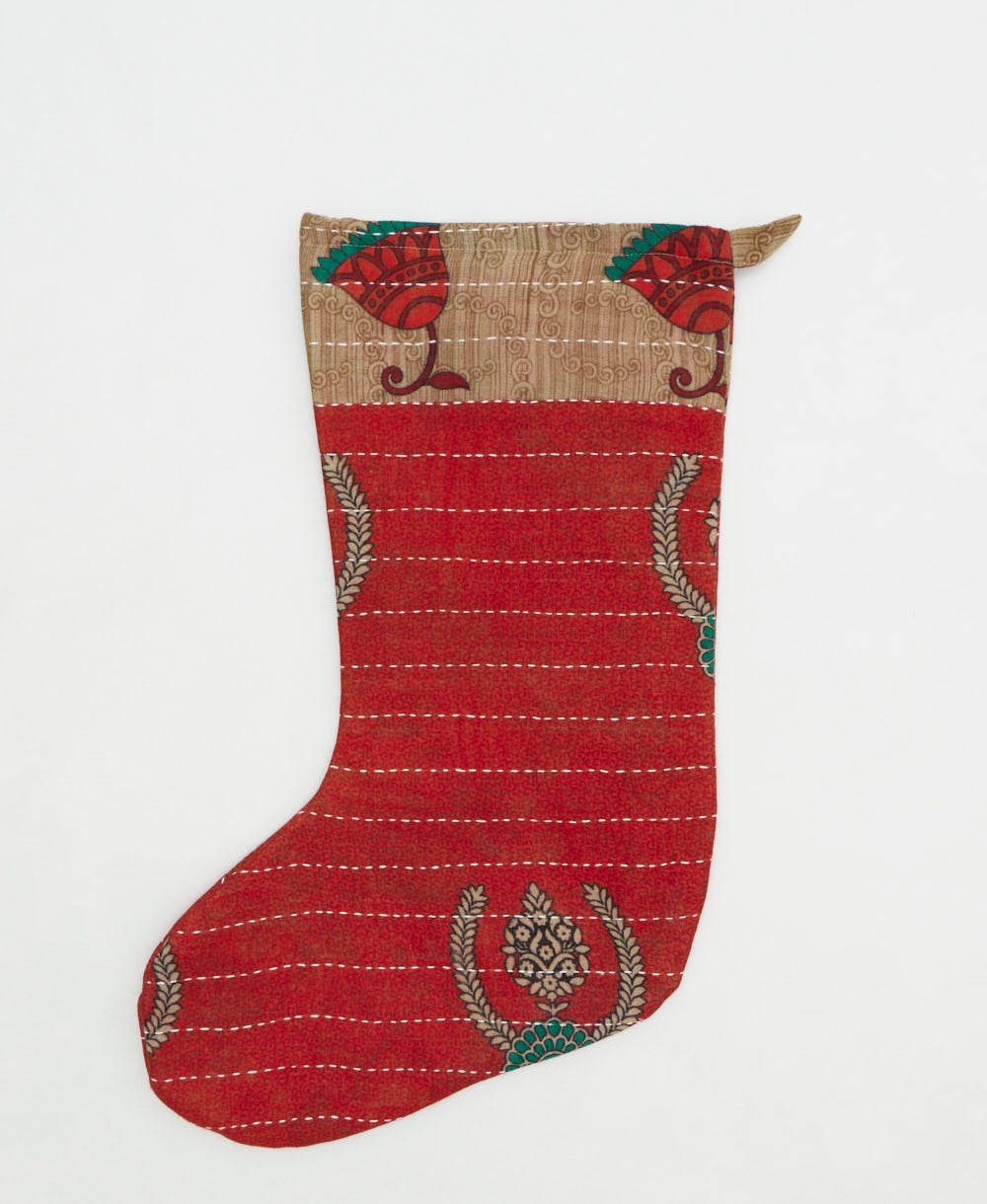 handmade holiday stocking