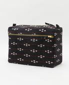 large toiletry bag made from eco-friendly upcyled vintage fabrics by women in India