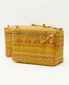 vintage large makeup bag