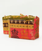 vintage large makeup bag