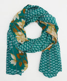 cotton long scarf handmade in India from vintage cotton fabrics in one-of-a-kind vintage patterns