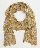 cotton long scarf handmade in India from vintage cotton fabrics in one-of-a-kind vintage patterns