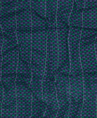 lightweight long scarf made from vintage cotton saris in India by women artisans