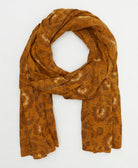 oversized cotton scarf in a one-of-a-kind vintage pattern handmade in India