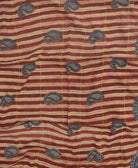 lightweight long scarf made from vintage cotton saris in India by women artisans