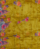 lightweight long scarf made from vintage cotton saris in India by women artisans