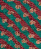 lightweight long scarf made from vintage cotton saris in India by women artisans