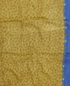 lightweight long scarf made from vintage cotton saris in India by women artisans