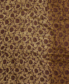 lightweight long scarf made from vintage cotton saris in India by women artisans