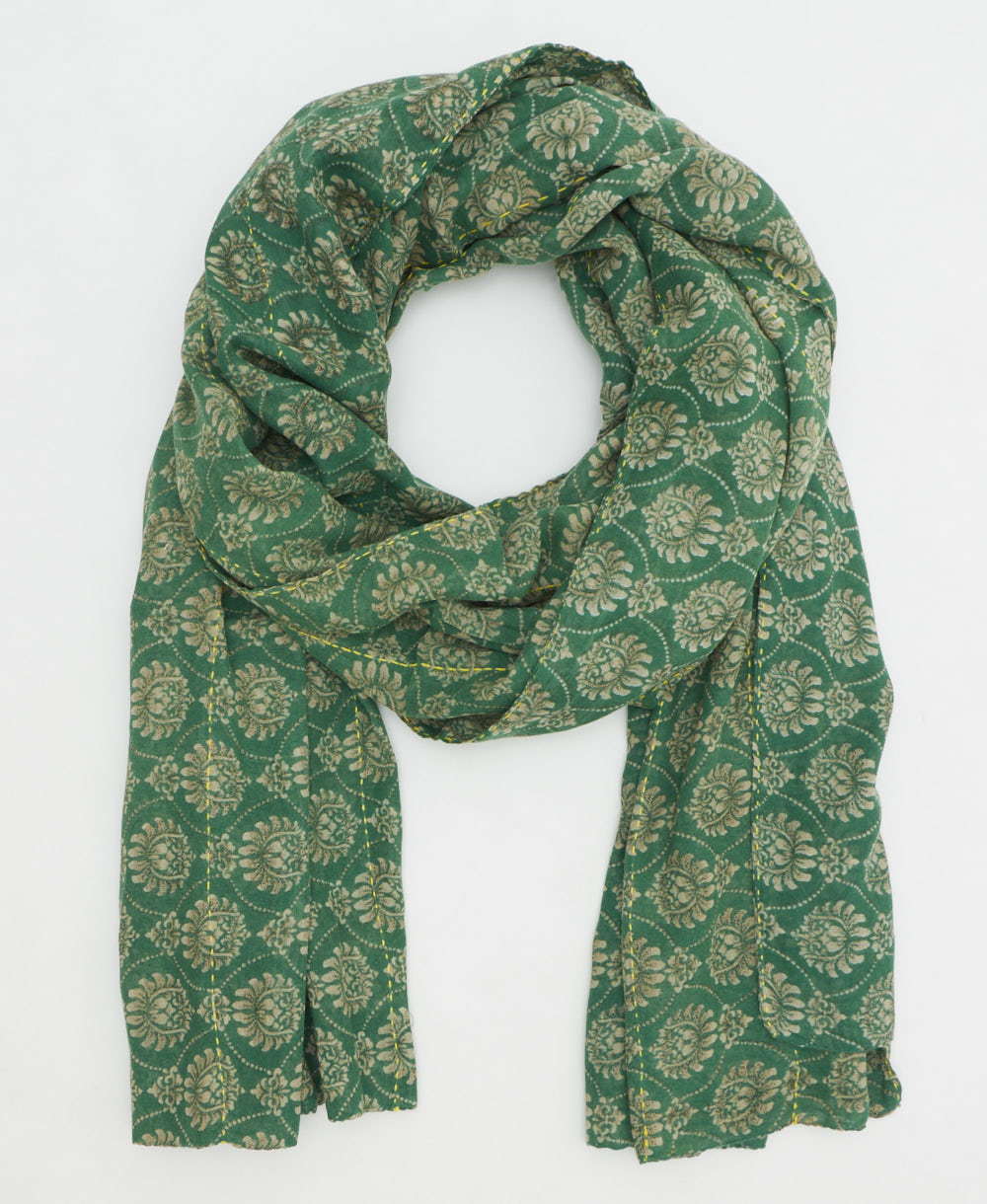 oversized long cotton scarf