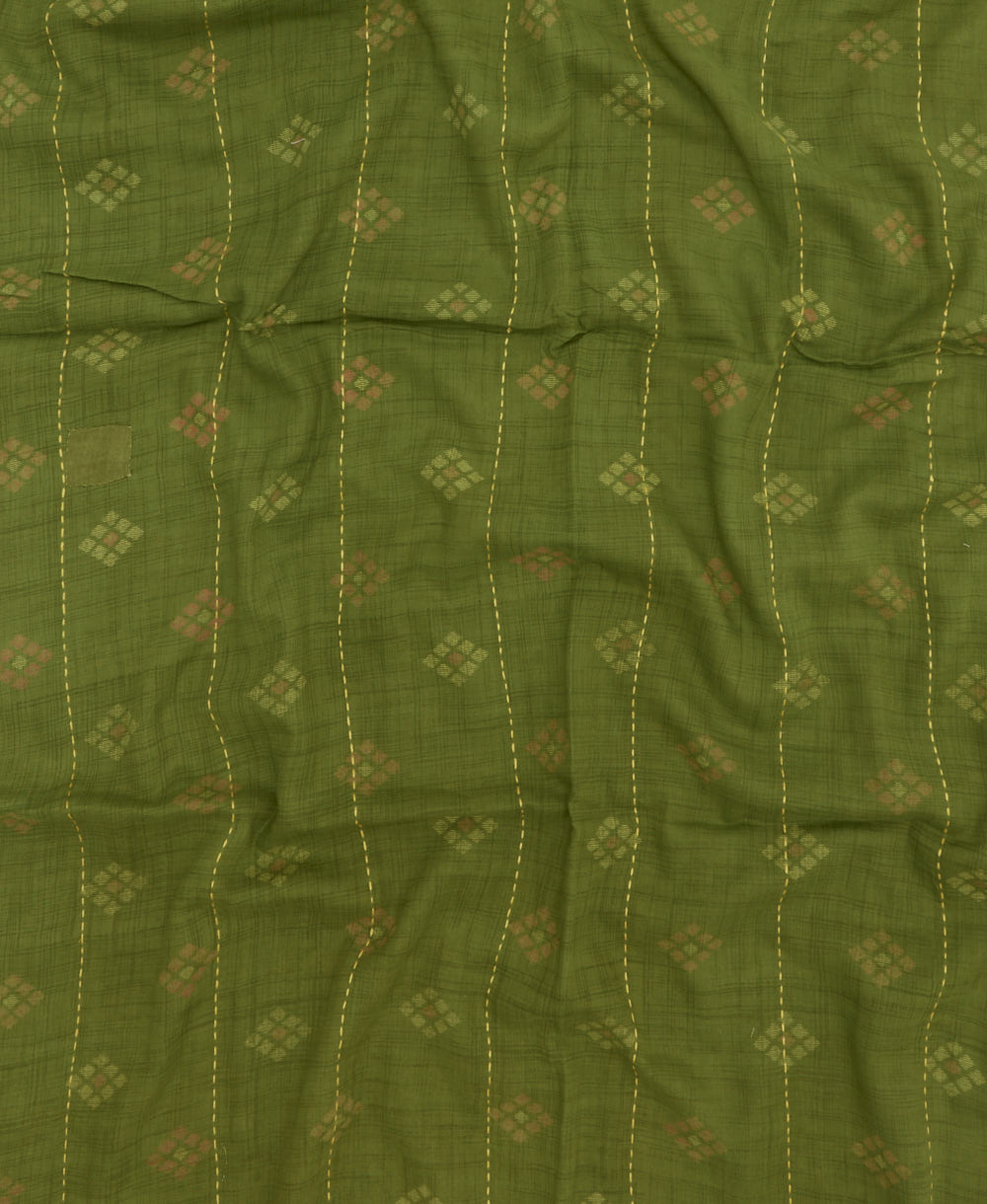 handmade embroidered cotton scarf