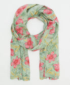 oversized long cotton scarf