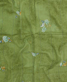 handmade embroidered cotton scarf