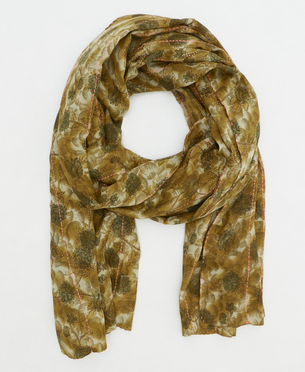 oversized long cotton scarf