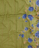 handmade embroidered cotton scarf