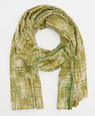 oversized long cotton scarf