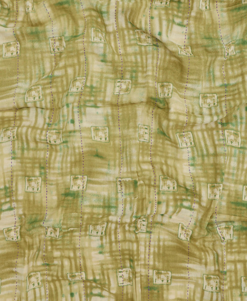 handmade embroidered cotton scarf