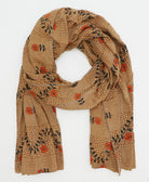 oversized long cotton scarf