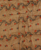 handmade embroidered cotton scarf