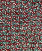 handmade embroidered cotton scarf