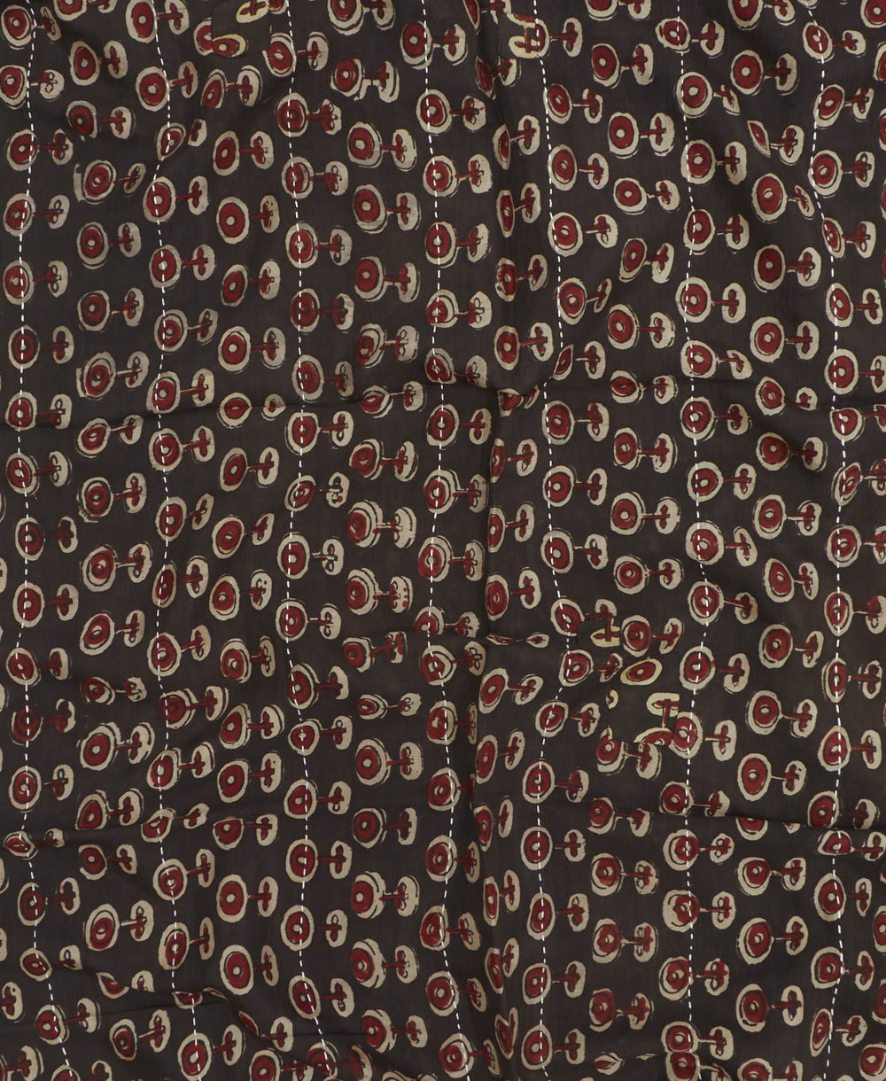 handmade embroidered cotton scarf