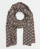 oversized long cotton scarf