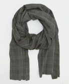 oversized long cotton scarf