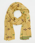 oversized long cotton scarf