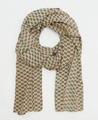 oversized long cotton scarf