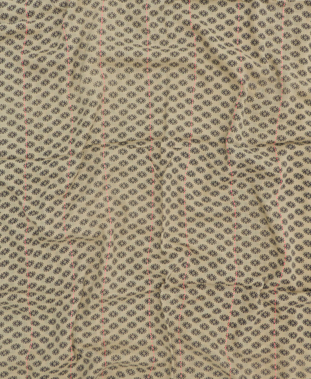 handmade embroidered cotton scarf