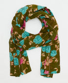 oversized long cotton scarf