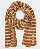 oversized long cotton scarf