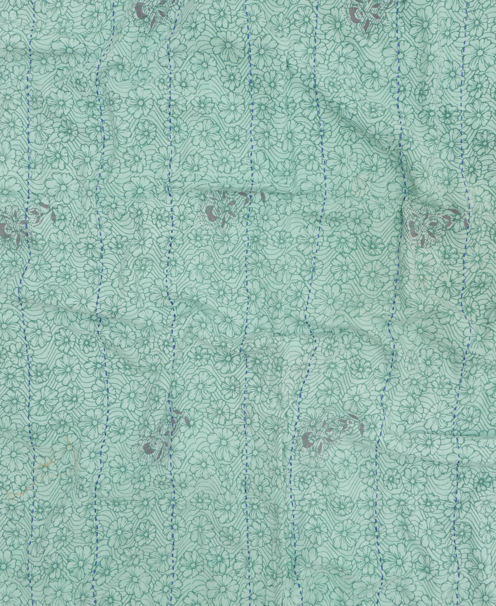 handmade embroidered cotton scarf