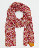 oversized long cotton scarf