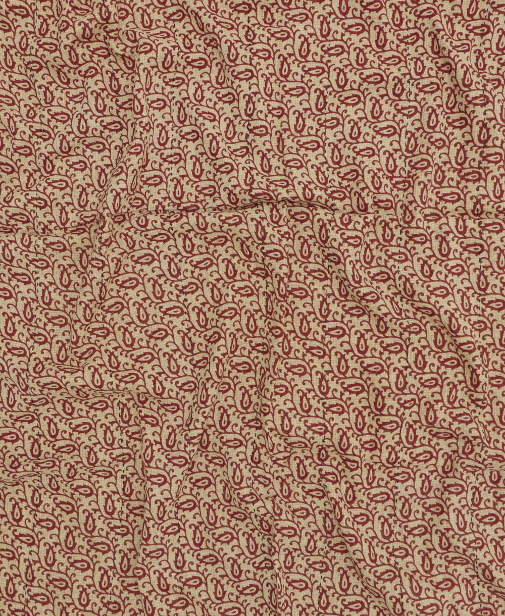 handmade embroidered cotton scarf