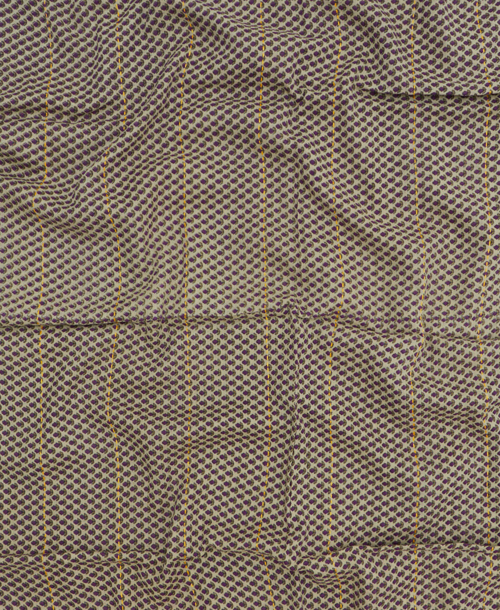 handmade embroidered cotton scarf