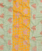 handmade embroidered cotton scarf