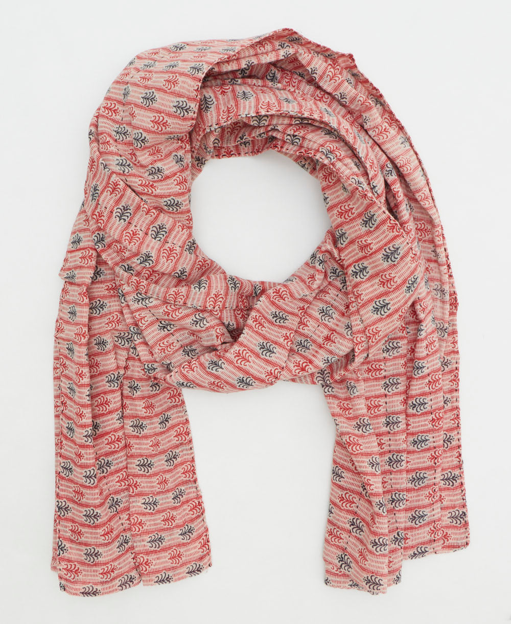 oversized long cotton scarf