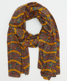 oversized long cotton scarf