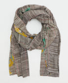 oversized long cotton scarf