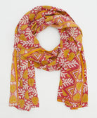 oversized long cotton scarf