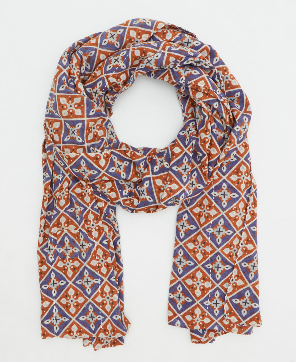 oversized long cotton scarf