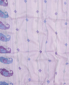 handmade embroidered cotton scarf