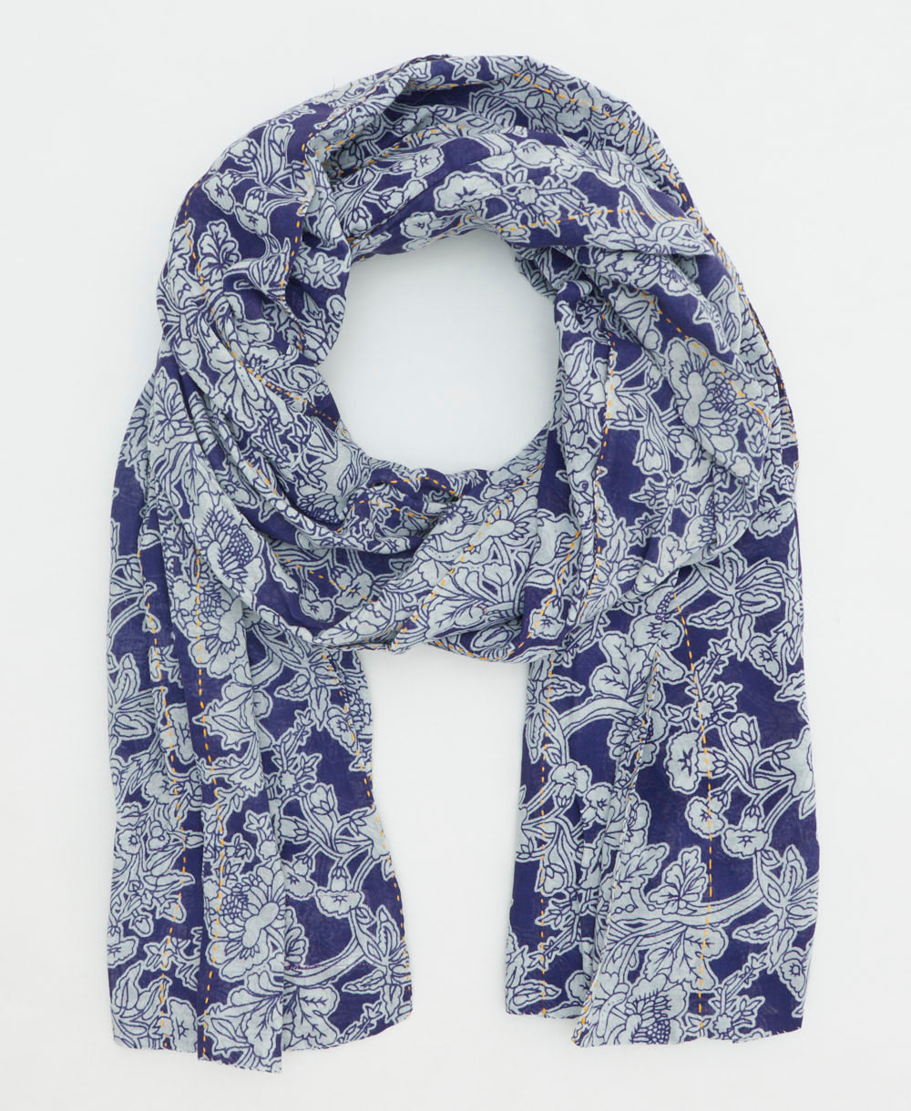 oversized long cotton scarf