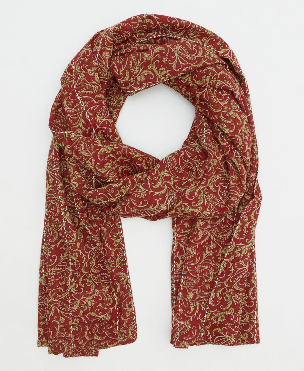 oversized long cotton scarf