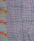 handmade embroidered cotton scarf