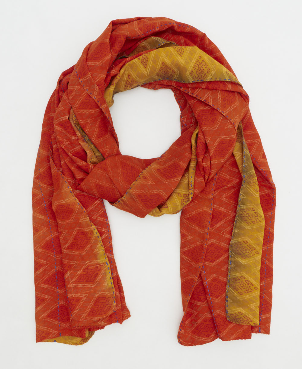 oversized long cotton scarf